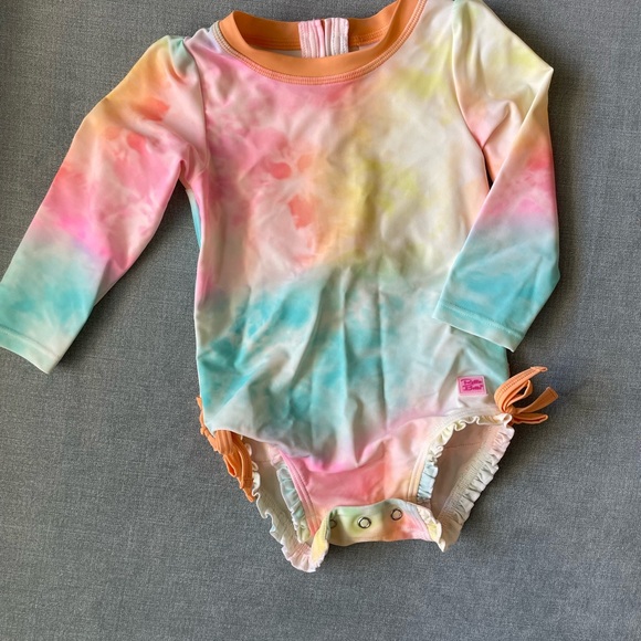 Ruffle Butts Tie-Dye Swimsuit - Picture 4 of 6